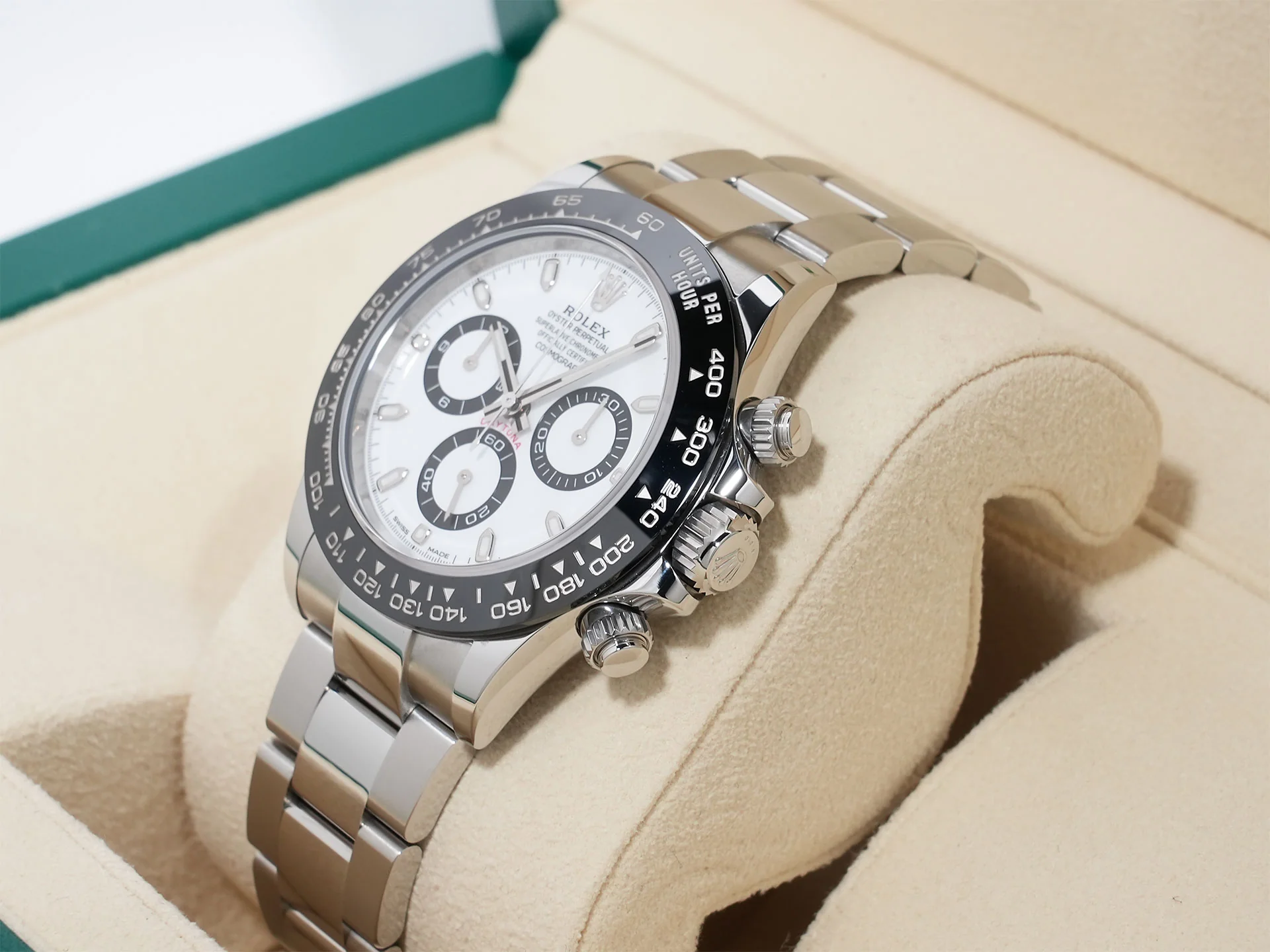 ロレックス デイトナ Ref.116500LN ステンレススチール ホワイト文字盤 - Image 4
