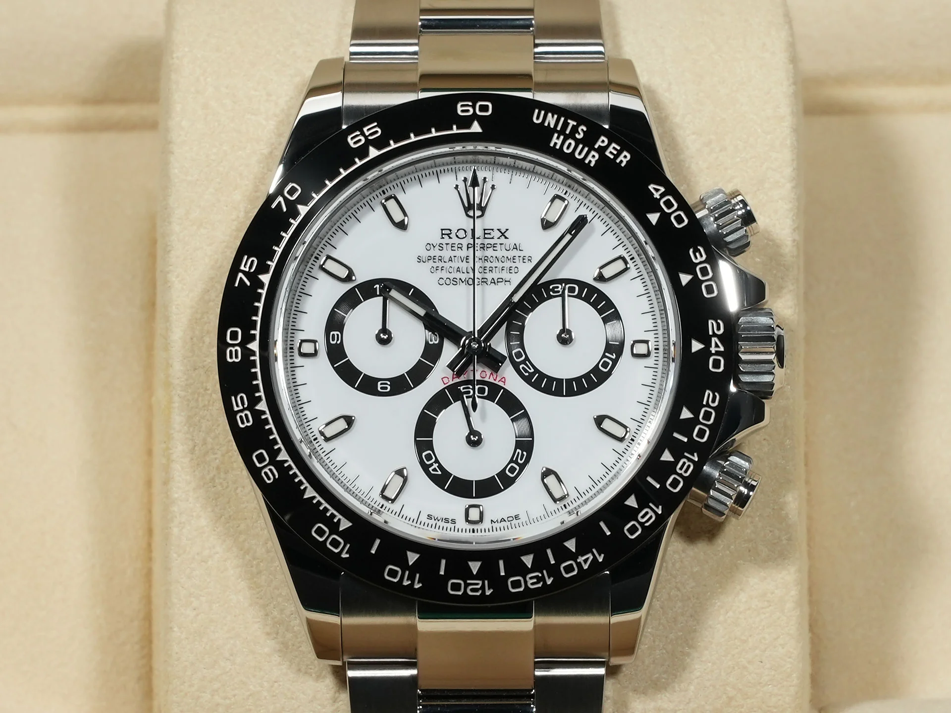 ロレックス デイトナ Ref.116500LN ステンレススチール ホワイト文字盤 - Image 2