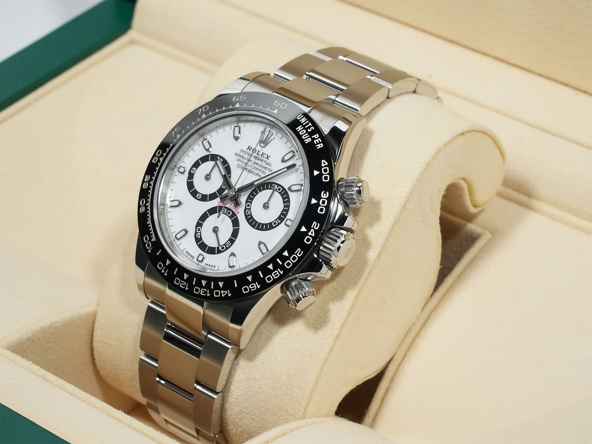 ロレックス デイトナ Ref.116500LN ステンレススチール ホワイト文字盤 - Image 4