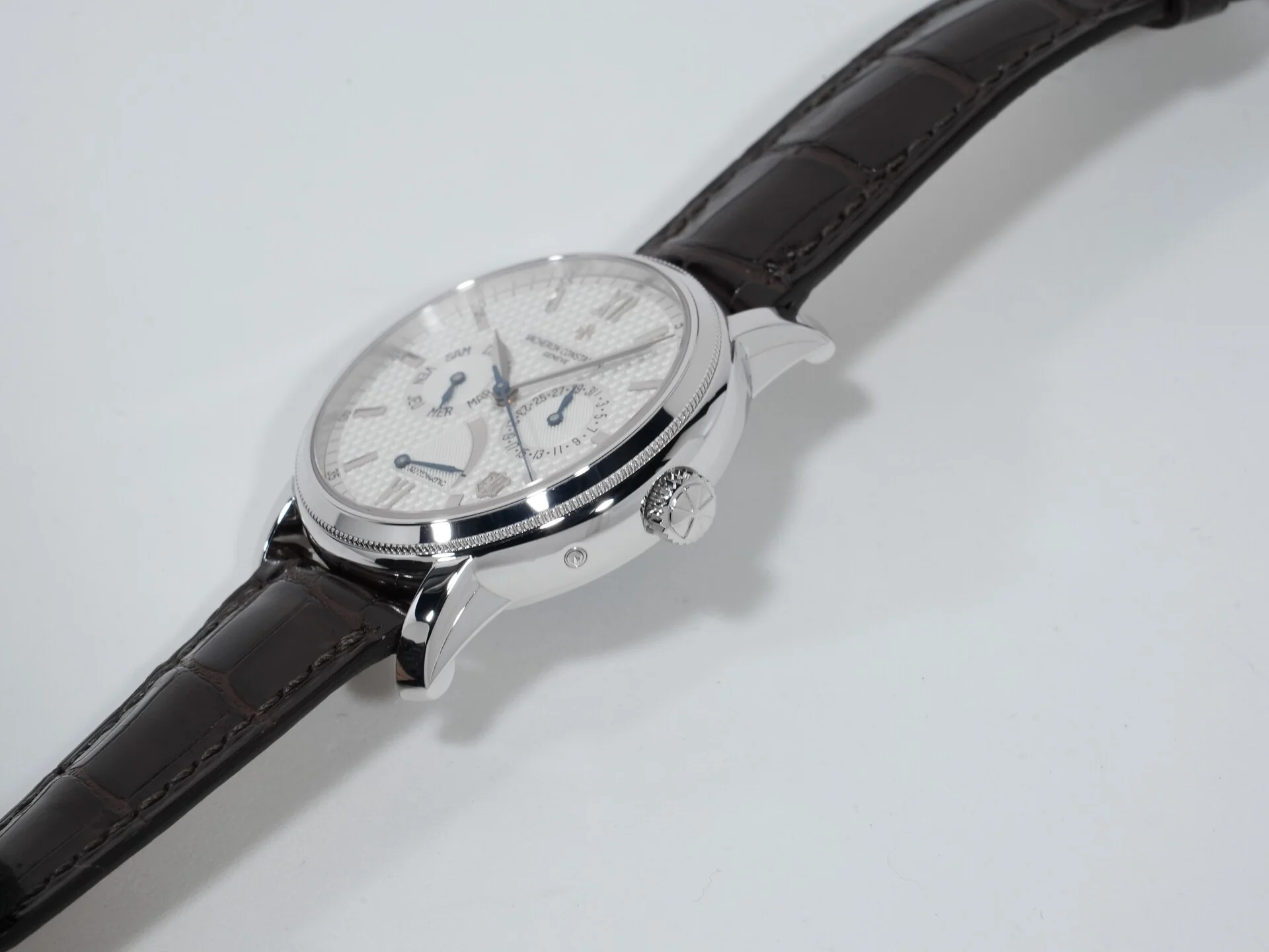 ヴァシュロンコンスタンタン ジュビレ 1755 Ref.85250/000G-9141 ホワイトゴールド シルバー文字盤 美品 ynwr8e57 - Image 4