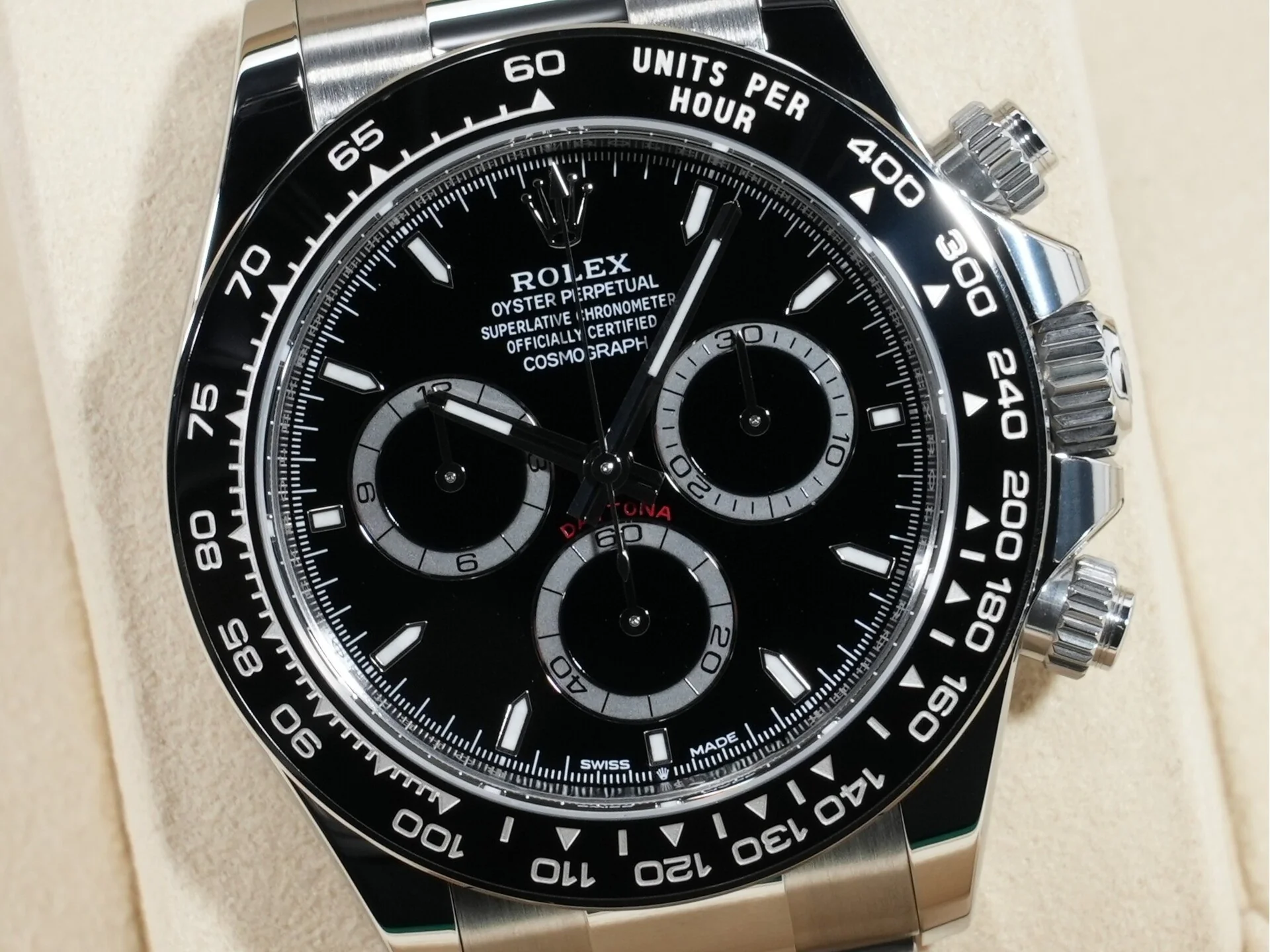 ロレックス デイトナ Ref.126500LN ステンレススチール ブラック文字盤 - Image 3