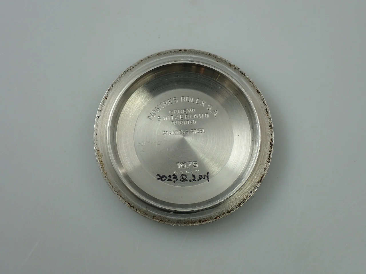 ロレックス GMTマスター Ref.1675/3 ステンレススチール/イエローゴールド ブラック文字盤 オイスターブレスレット - Image 13