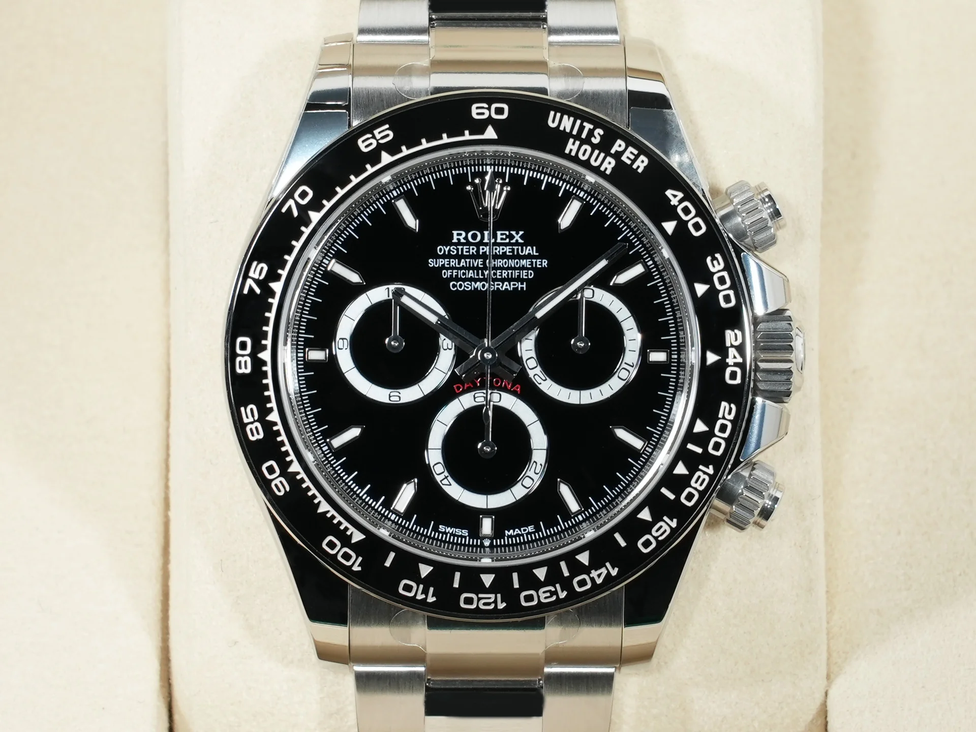 ロレックス デイトナ Ref.126500LN ステンレススチール ブラック文字盤 - Image 2