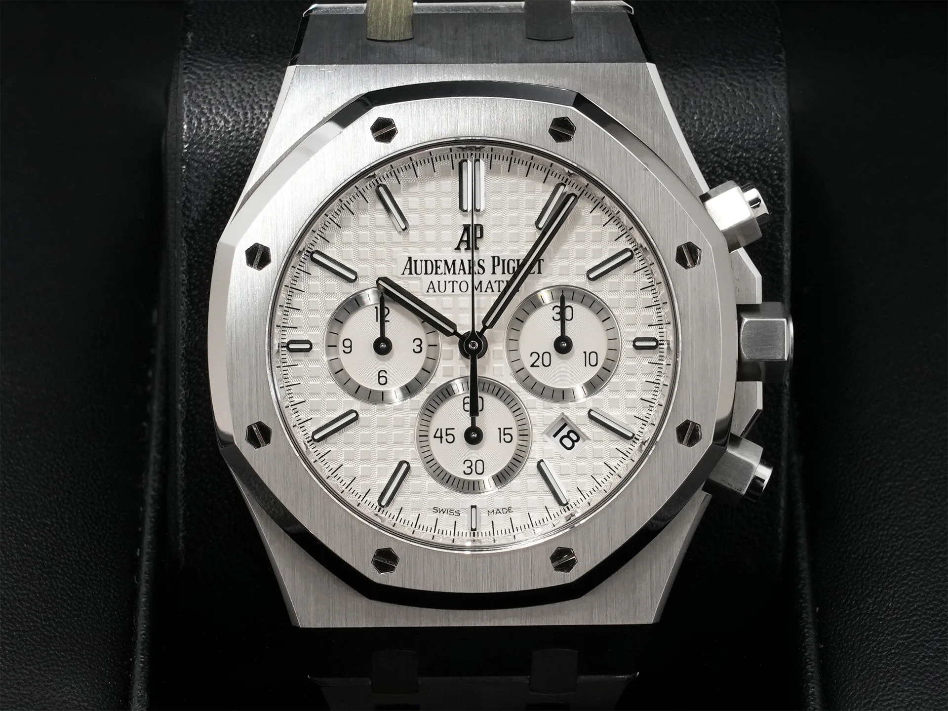 オーデマピゲ ロイヤルオーク クロノグラフ Ref.26320ST.OO.1220ST.02 ステンレススチール シルバー文字盤 - Image 2
