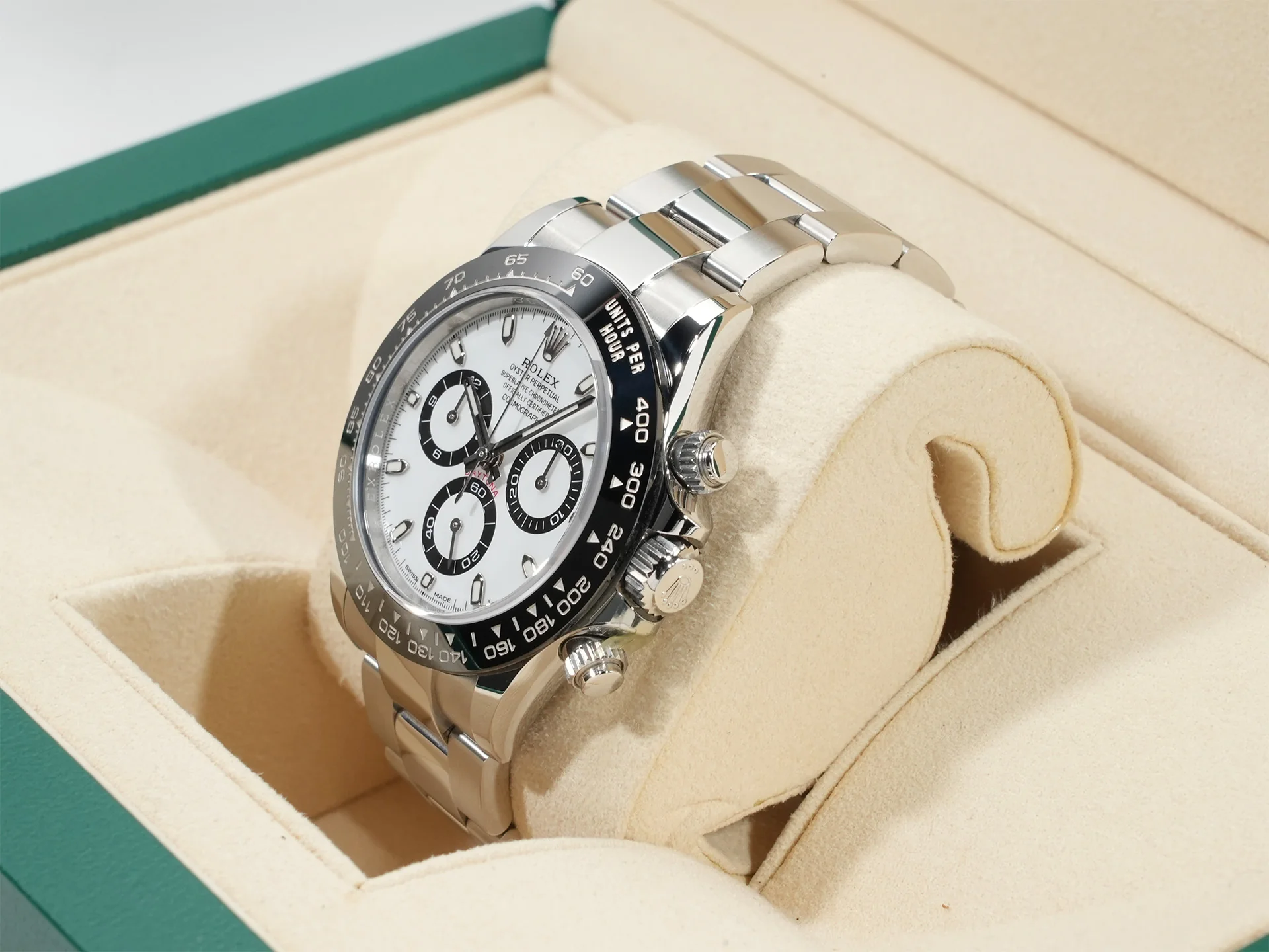 ロレックス デイトナ Ref.116500LN ステンレススチール ホワイト文字盤 - Image 4