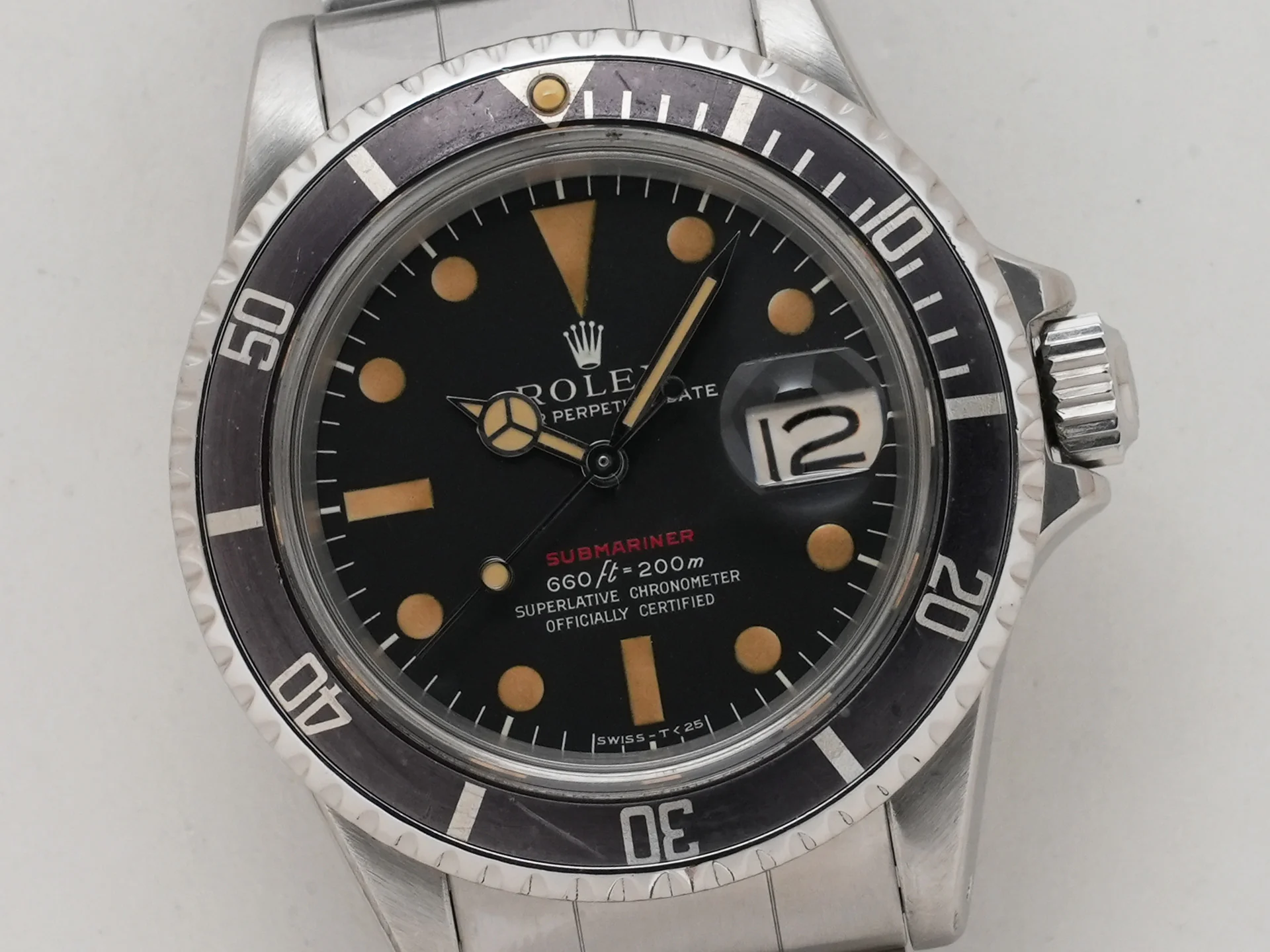 ロレックス サブマリーナー デイト Ref.1680 ステンレススチール ブラック文字盤 - Image 3