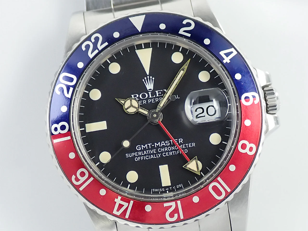 ロレックス GMTマスター Ref.16750 ステンレススチール ブラック文字盤 中古 YSH545FM - Image 3