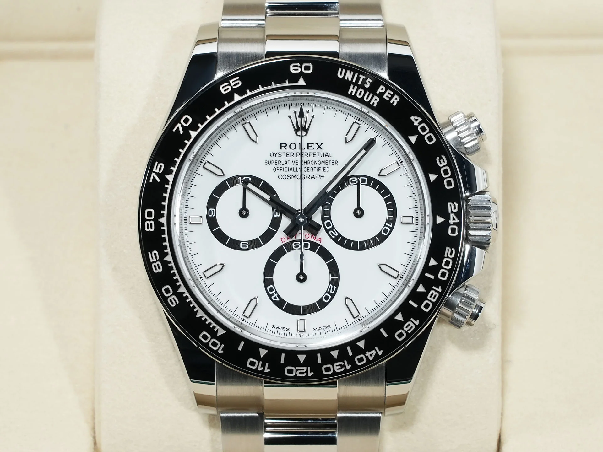ロレックス デイトナ Ref.126500LN ステンレススチール ホワイト文字盤 未使用 - Image 2