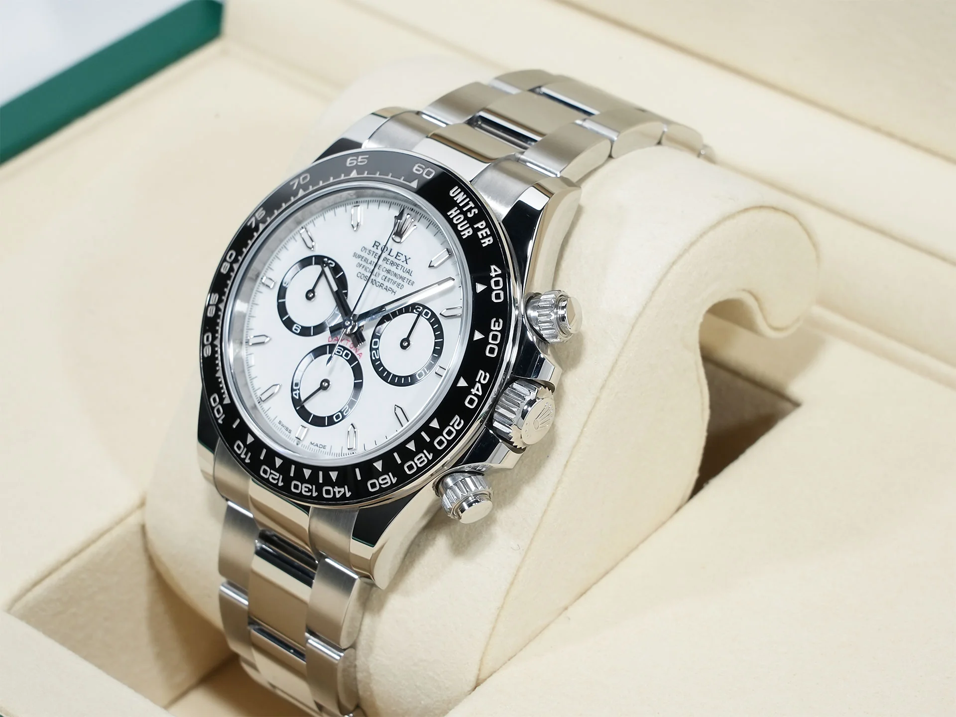 ロレックス デイトナ Ref.126500LN ステンレススチール ホワイト文字盤 未使用 - Image 4