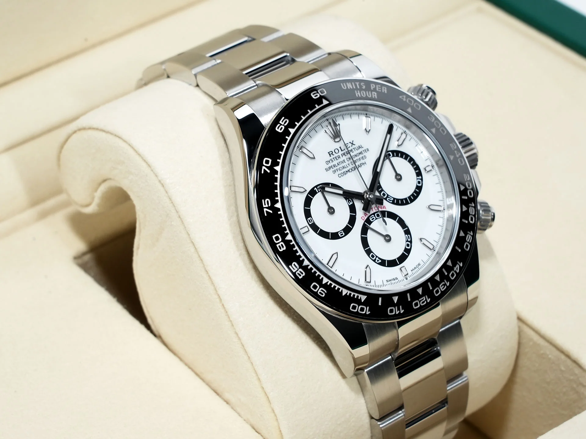 ロレックス デイトナ Ref.126500LN ステンレススチール ホワイト文字盤 未使用 - Image 5