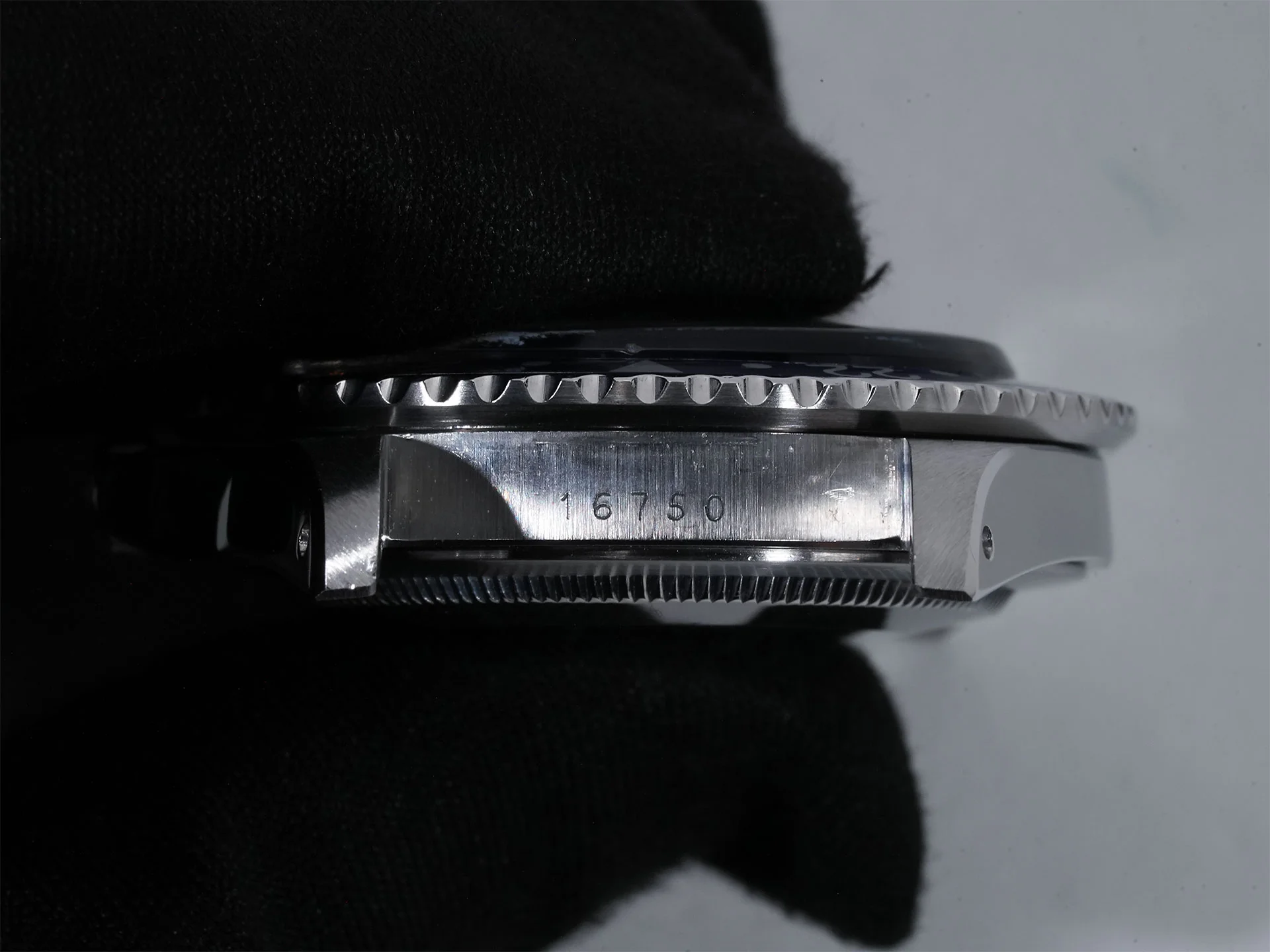 ロレックス GMTマスター Ref.16750 ステンレススチール ブラック文字盤 オイスターブレスレット - Image 10