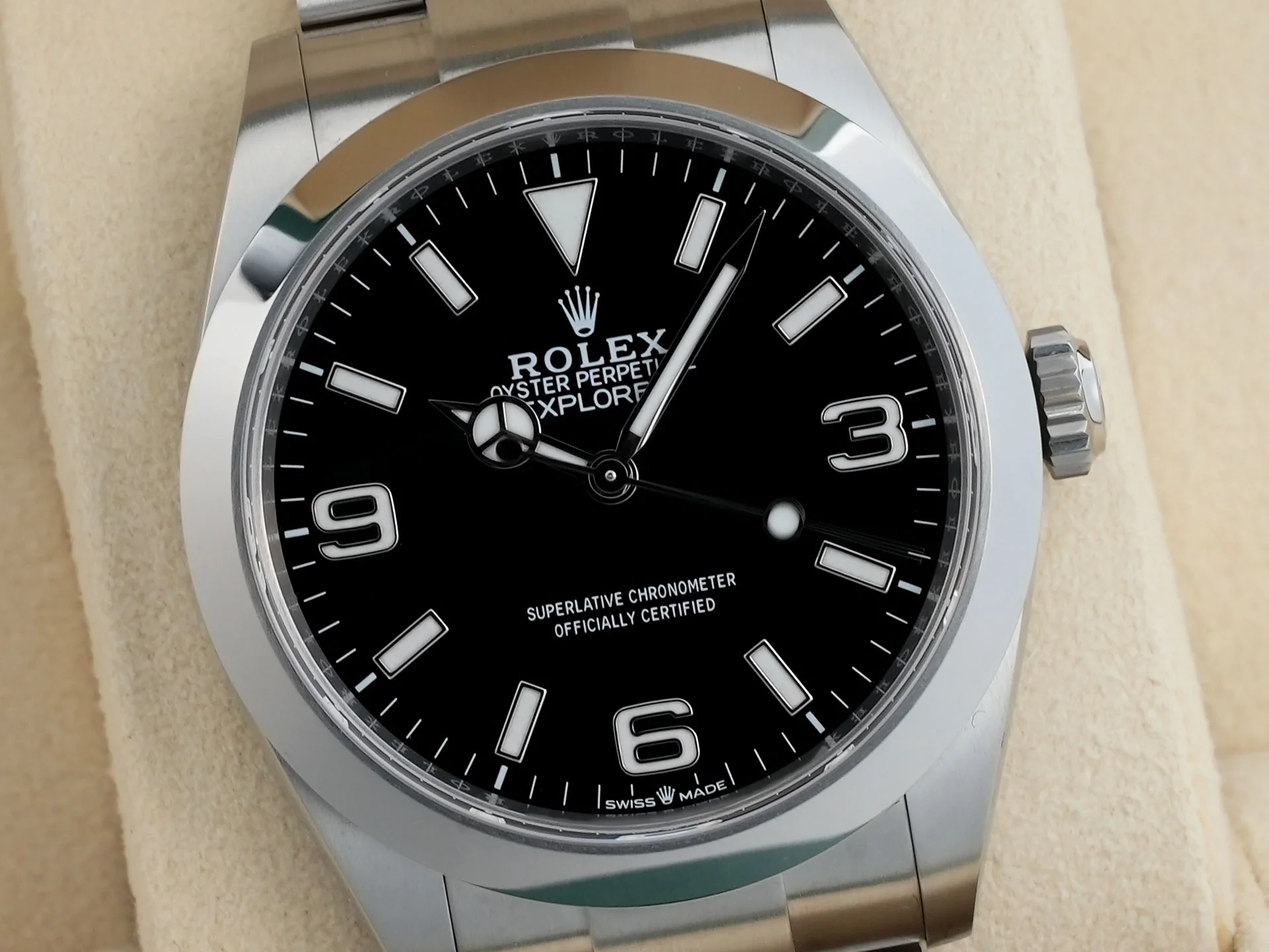 ロレックス エクスプローラー40 Ref.224270 ステンレススチール ブラック文字盤 - Image 3