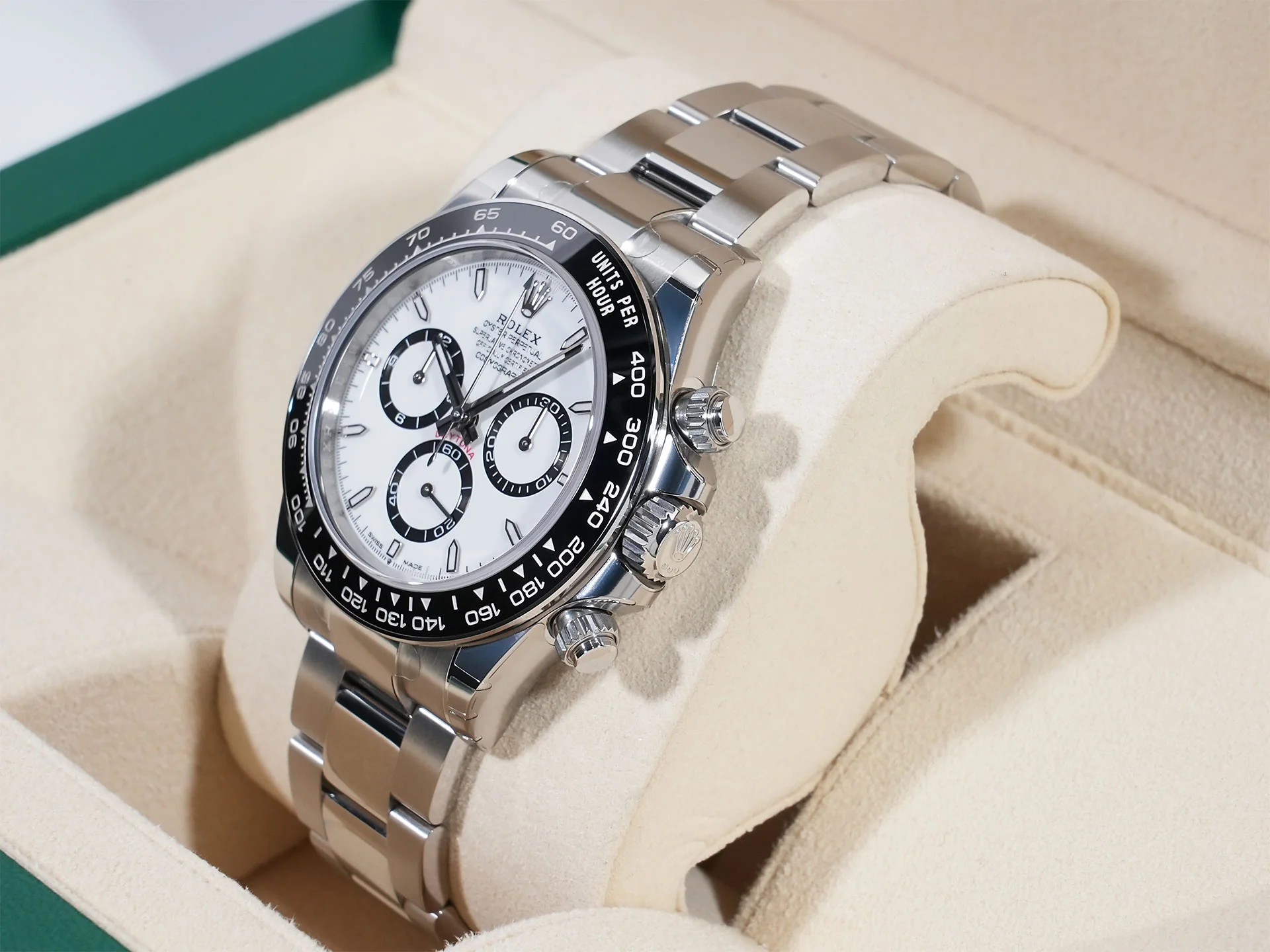 ロレックス デイトナ Ref.126500LN ステンレススチール ホワイト文字盤 - Image 4