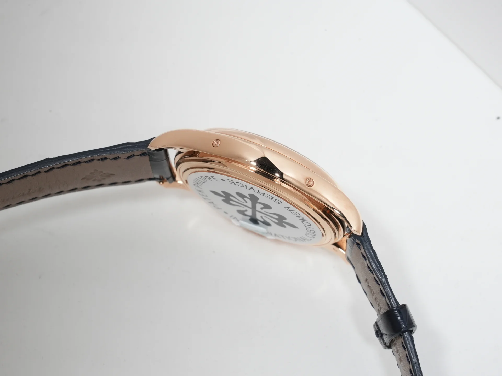 パテックフィリップ アニュアルカレンダー ムーン フェイズ TIFFANY&CO. Ref.5146R-001 ローズゴールド アイボリー文字盤 中古 yupajm4m - Image 5