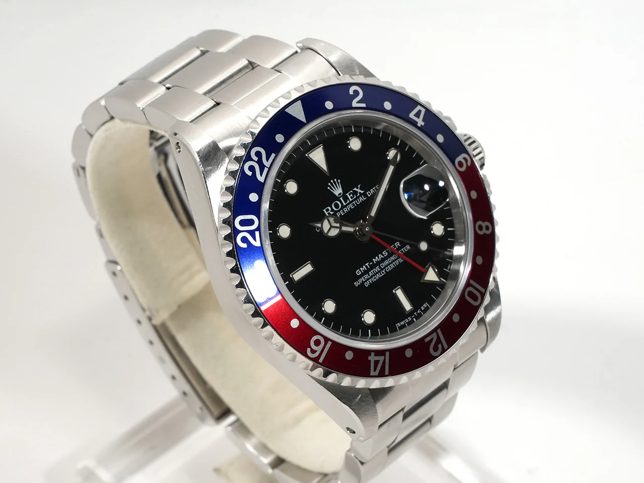 ロレックス GMTマスター Ref.16700 ステンレススチール ブラック文字盤 オイスターブレスレット - Image 5