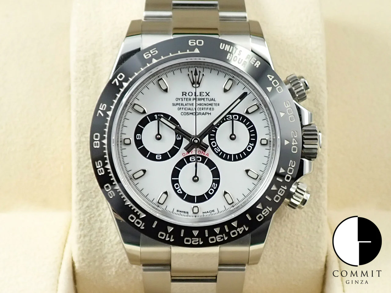 ロレックス デイトナ Ref.116500LN ステンレススチール ホワイト文字盤