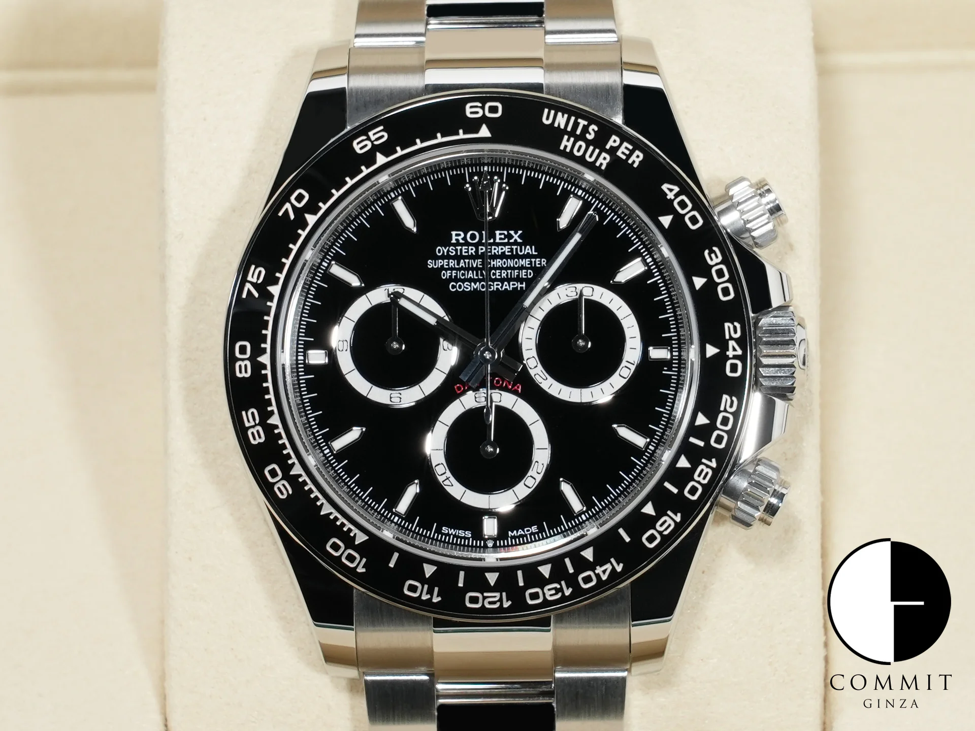 ロレックス デイトナ Ref.126500LN ステンレススチール ブラック文字盤 未使用 z3yu9org