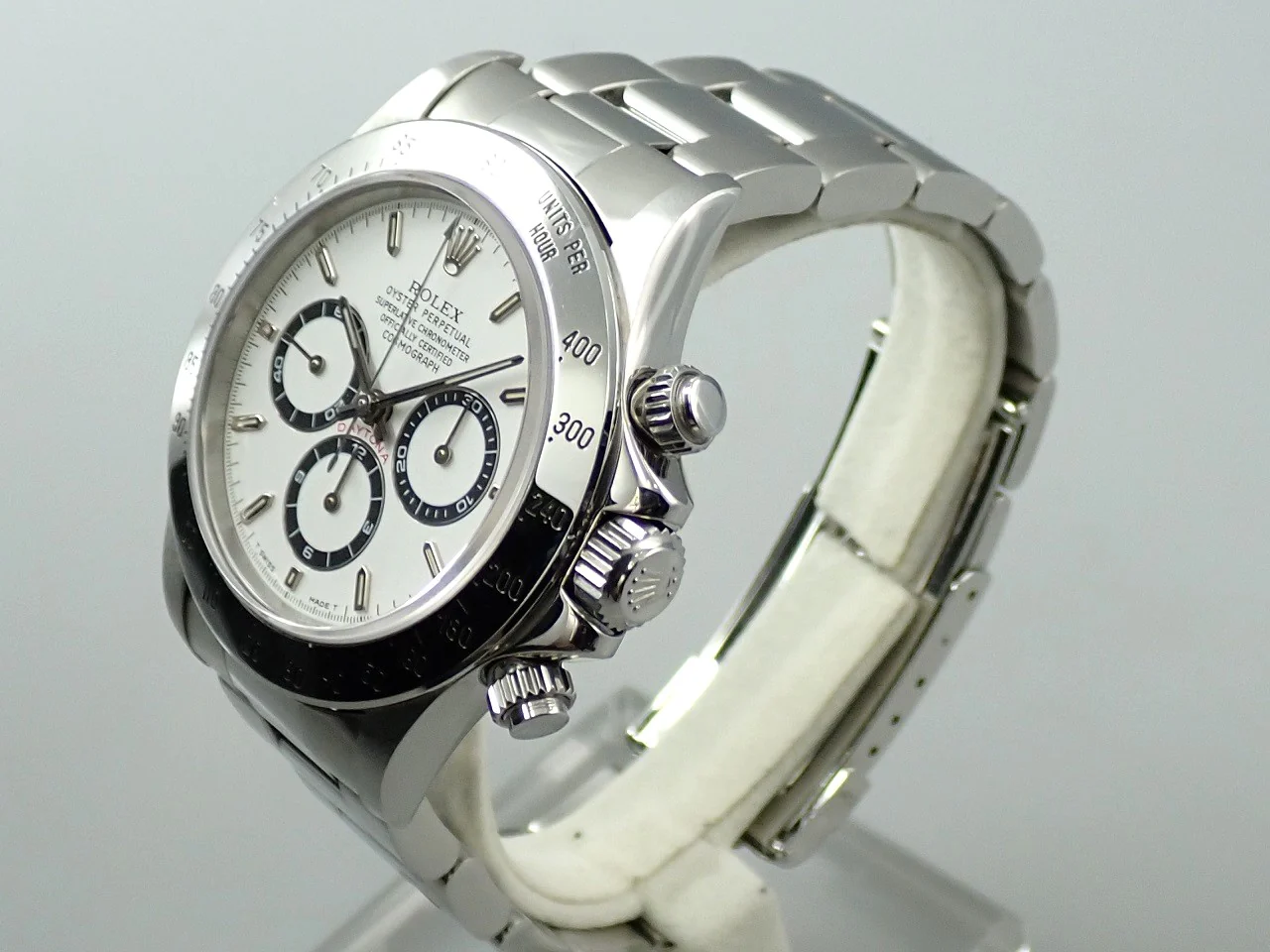 ロレックス デイトナ エルプリメロ Ref.16520 ステンレススチール ホワイト文字盤 - Image 4