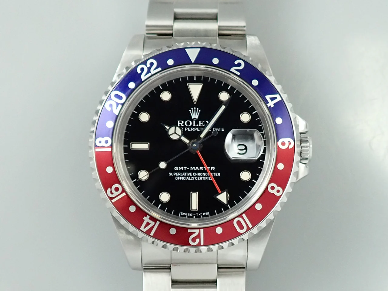 ロレックス GMTマスター Ref.16700 ステンレススチール ブラック文字盤 オイスターブレスレット - Image 2