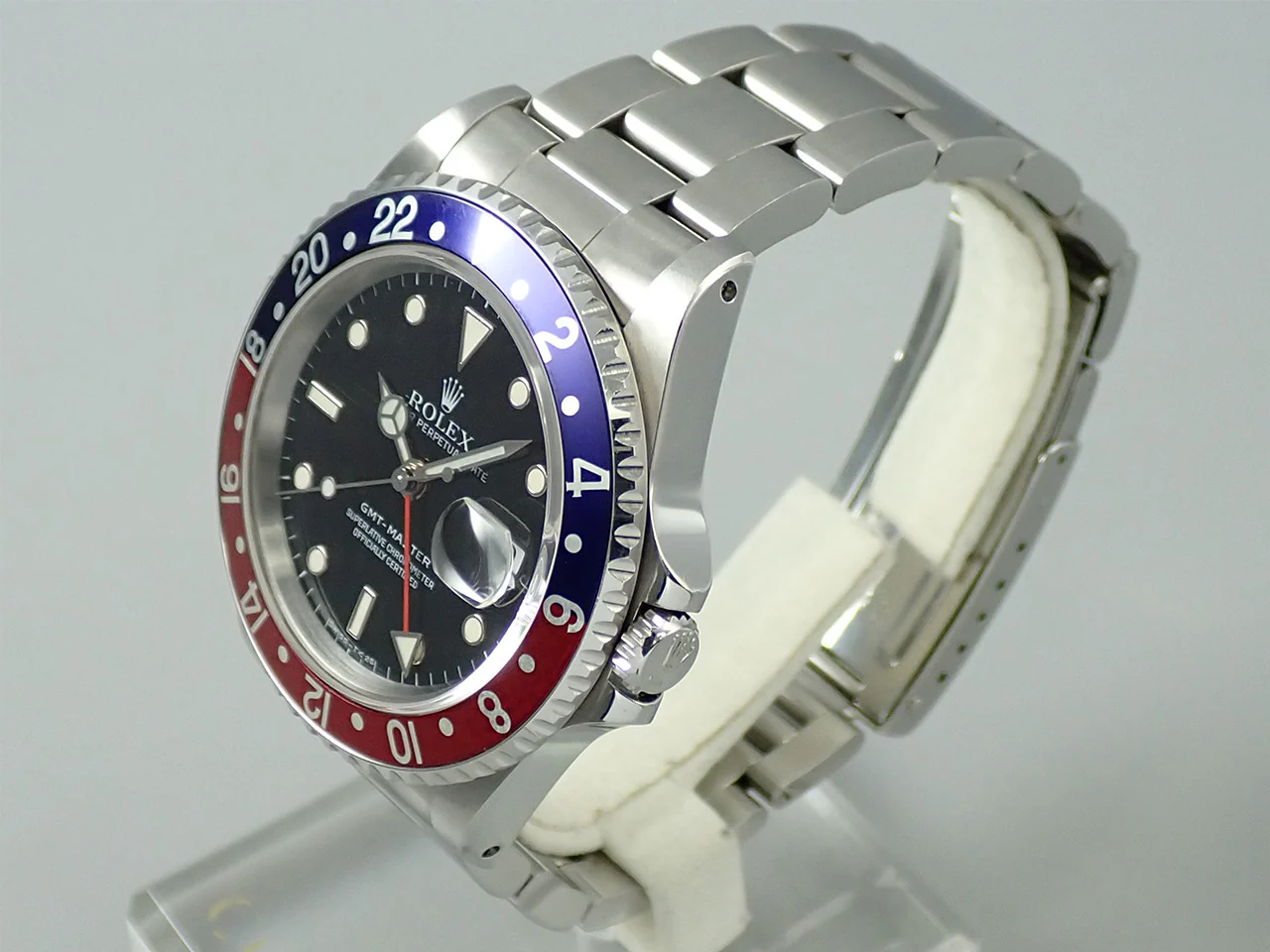 ロレックス GMTマスター Ref.16700 ステンレススチール ブラック文字盤 オイスターブレスレット - Image 4