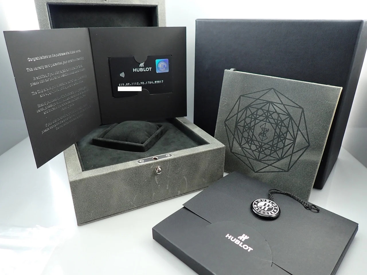 ウブロ ビッグバン ウニコ サンブルー Ref.415.NX.1112.VR.1704.MXM17 スケルトン文字盤 中古 Z9C778KH - Image 9
