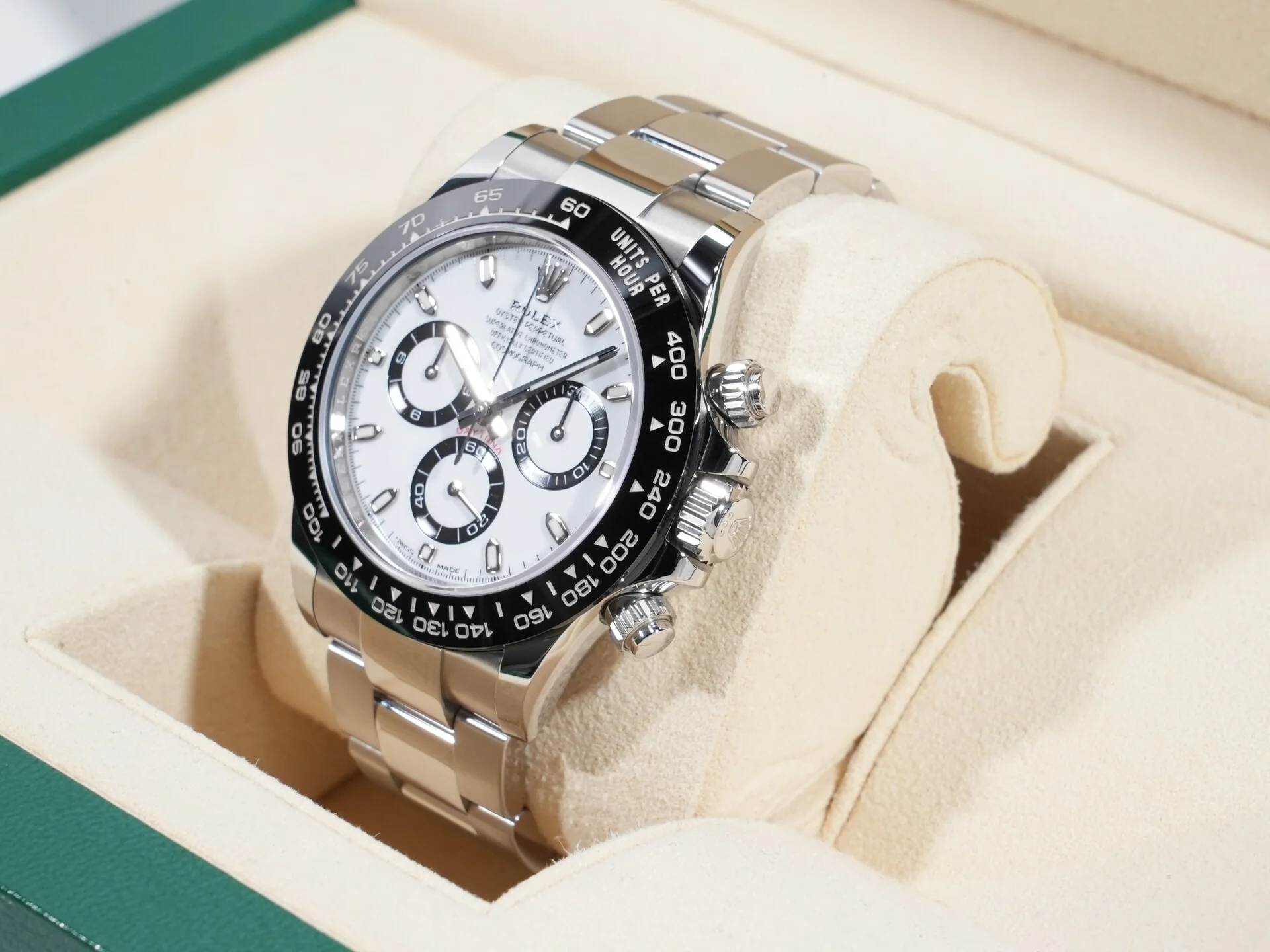 ロレックス デイトナ Ref.116500LN ステンレススチール ホワイト文字盤 - Image 4