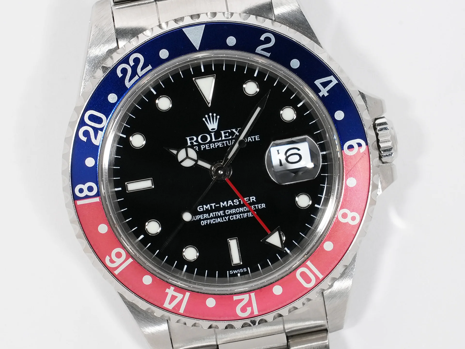 ロレックス GMTマスター Ref.16700 ステンレススチール ブラック文字盤 オイスターブレスレット 中古 z9nntx2q - Image 3