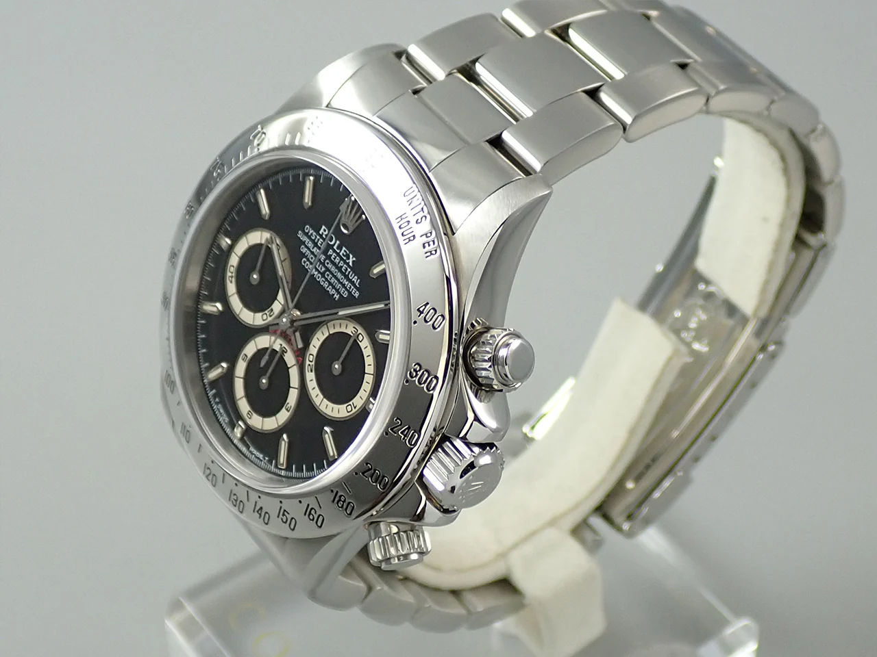 ロレックス デイトナ エルプリメロ Ref.16520 ステンレススチール ブラック文字盤 - Image 4