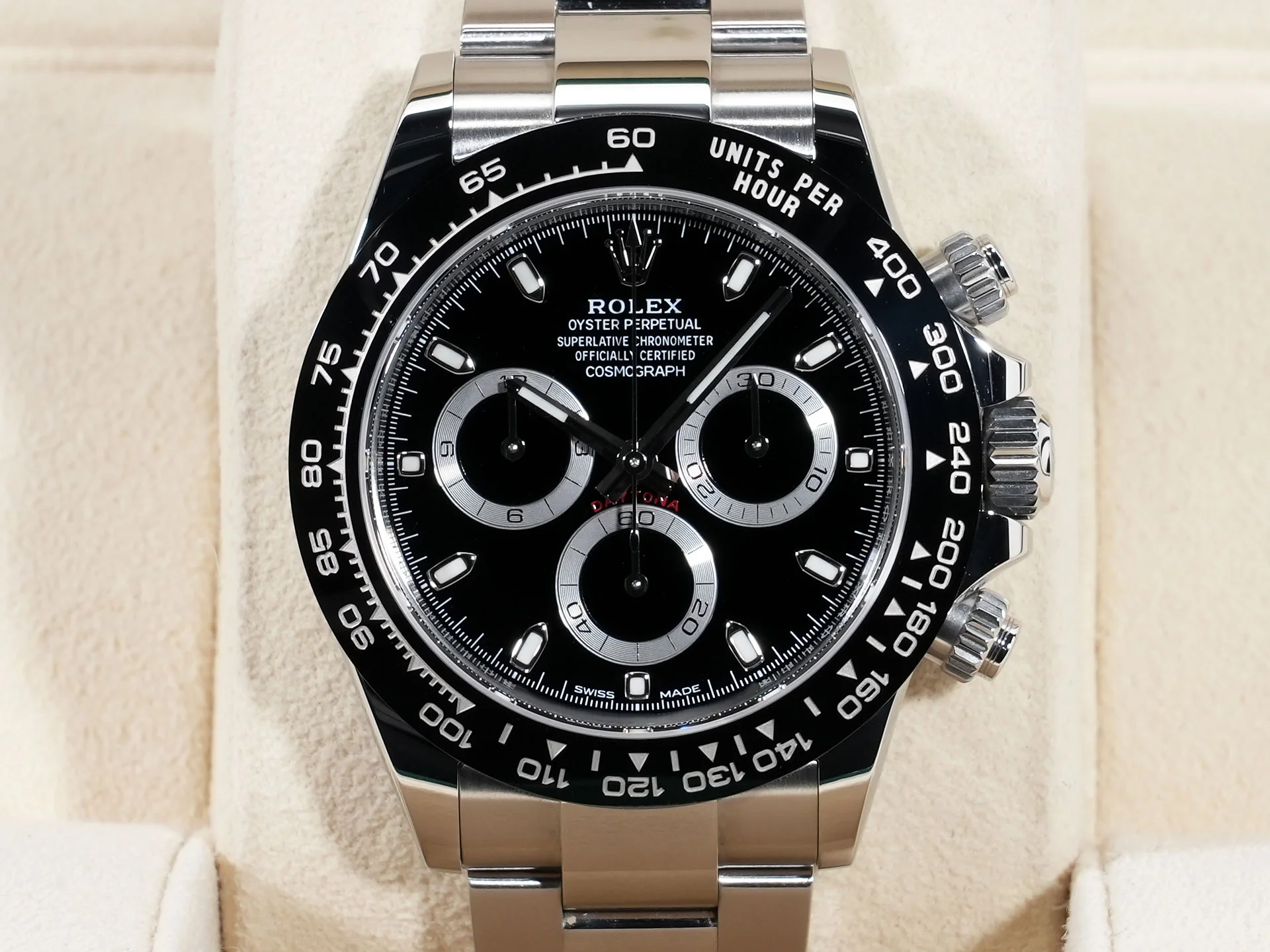 ロレックス デイトナ Ref.116500LN ステンレススチール ブラック文字盤 - Image 2