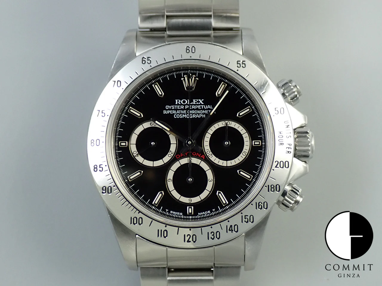 ロレックス デイトナ エルプリメロ Ref.16520 ステンレススチール ブラック文字盤