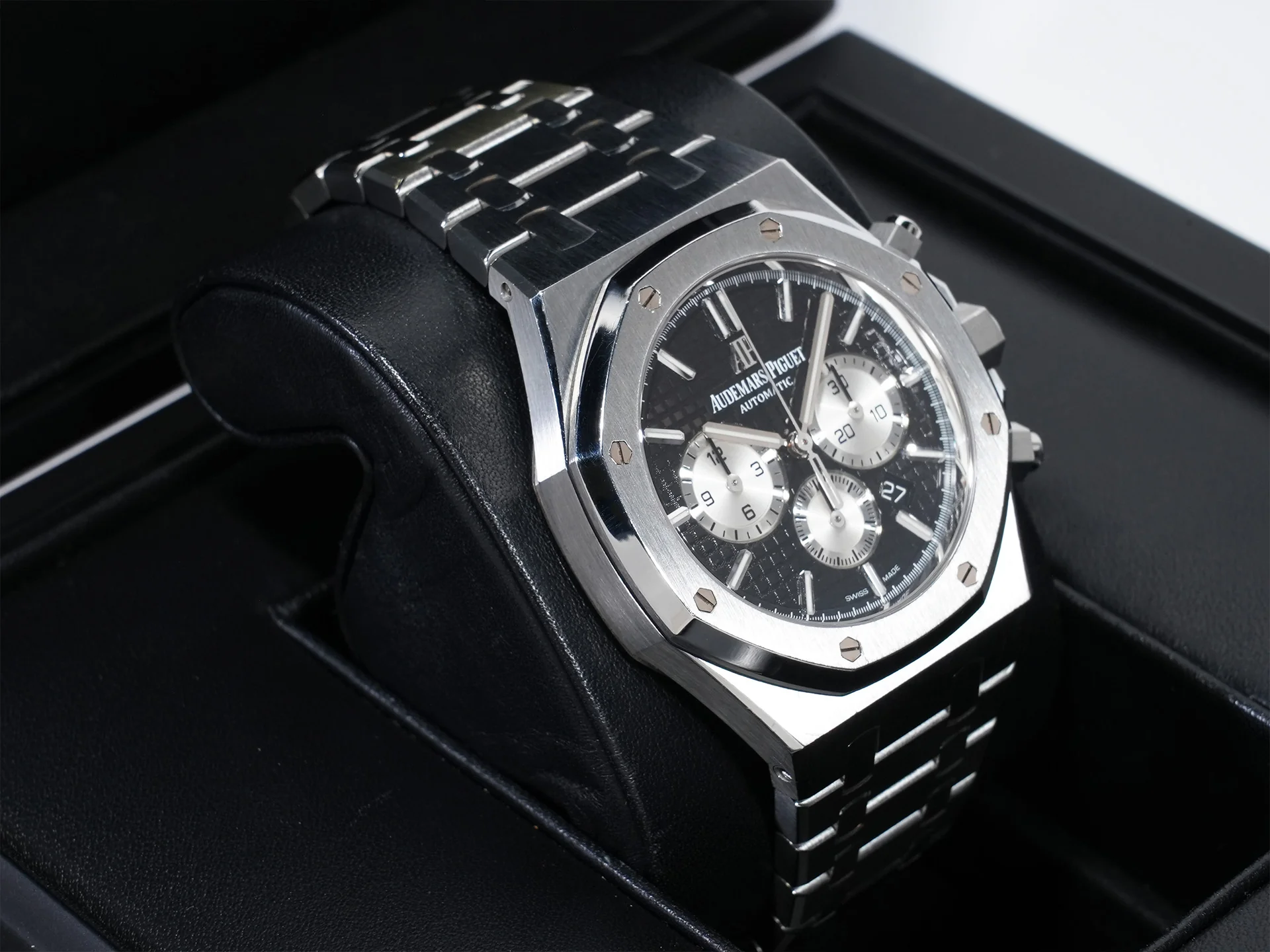 オーデマピゲ ロイヤルオーク クロノグラフ Ref.26331ST.OO.1220ST.02 ステンレススチール ブラック文字盤 中古 zj4ubzjd - Image 5