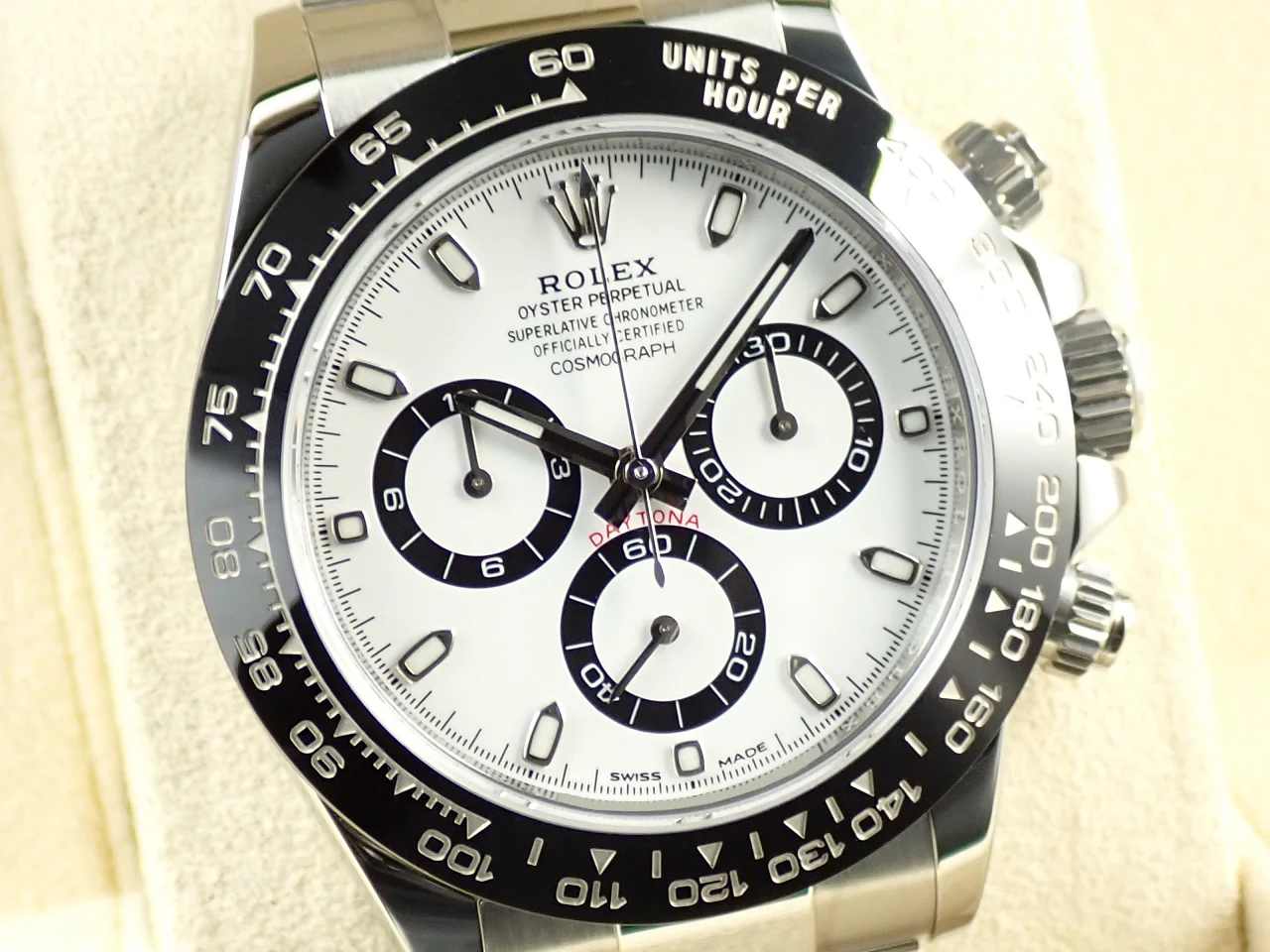 ロレックス デイトナ Ref.116500LN ステンレススチール ホワイト文字盤 - Image 3