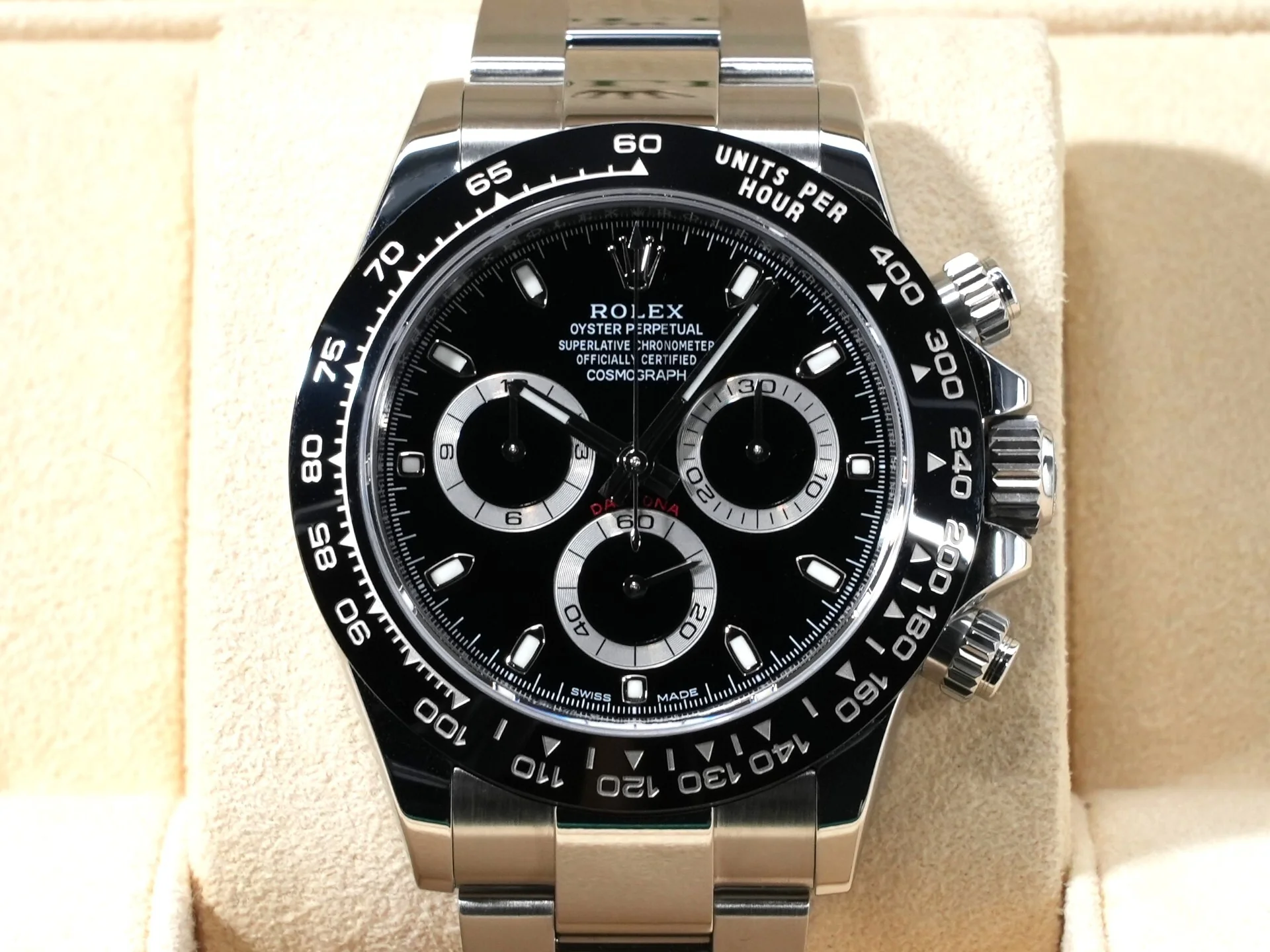 ロレックス デイトナ Ref.116500LN ステンレススチール ブラック文字盤 - Image 2