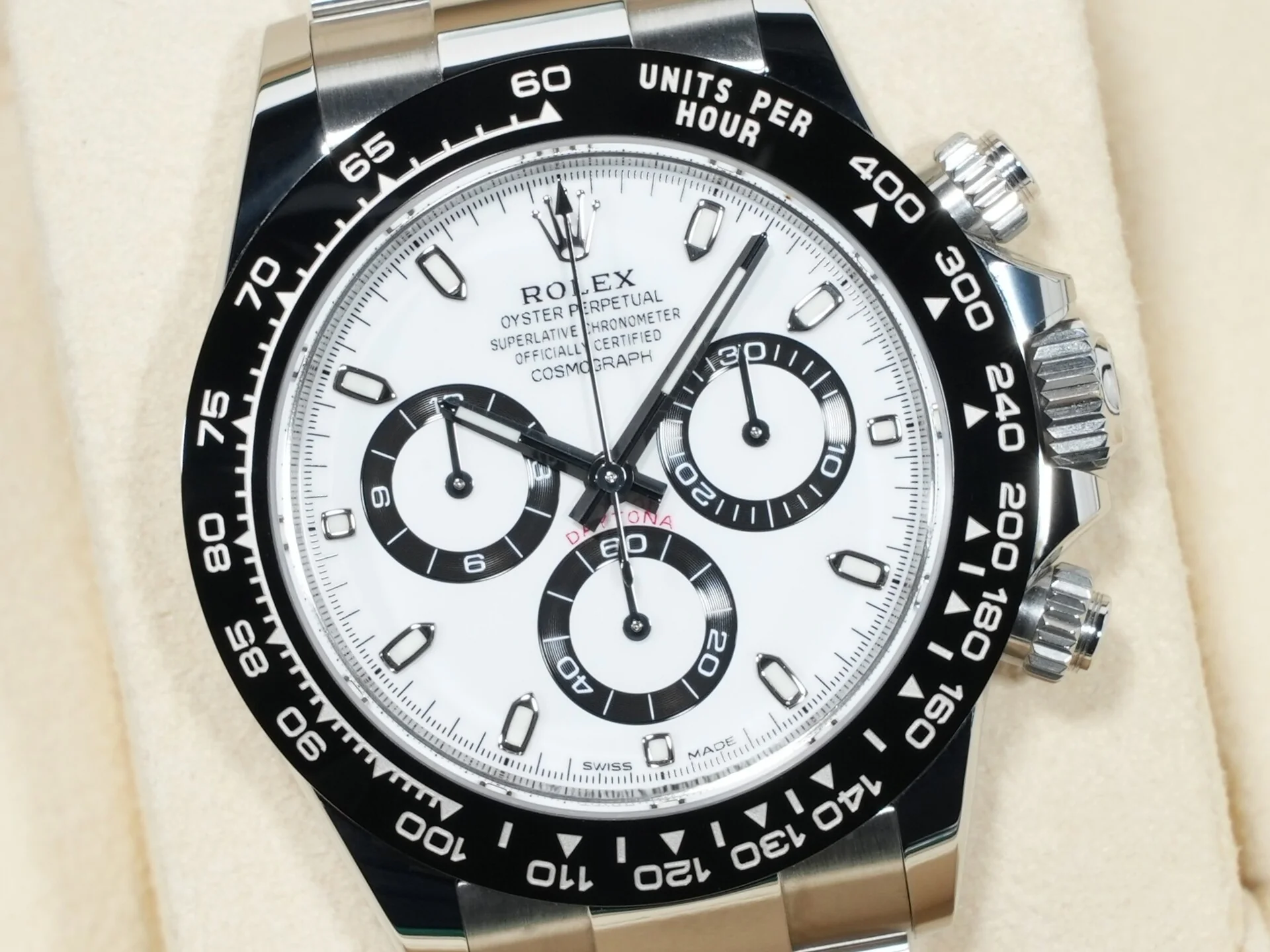 ロレックス デイトナ Ref.116500LN ステンレススチール ホワイト文字盤 未使用 zqnfan3g - Image 3