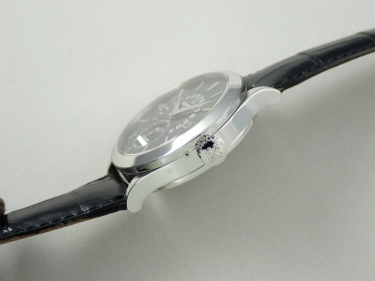 パテックフィリップ ミニッツリピーター トゥールビヨン パーペチュアルカレンダー レトログラード Ref.5216P-001 プラチナ ブラック文字盤 - Image 5