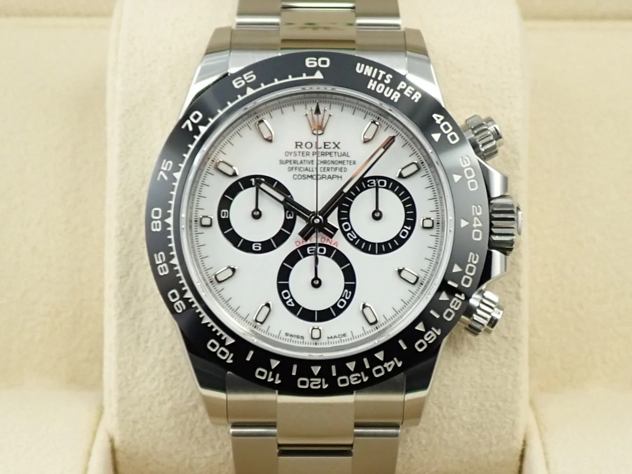ロレックス デイトナ Ref.116500LN ステンレススチール ホワイト文字盤 - Image 2