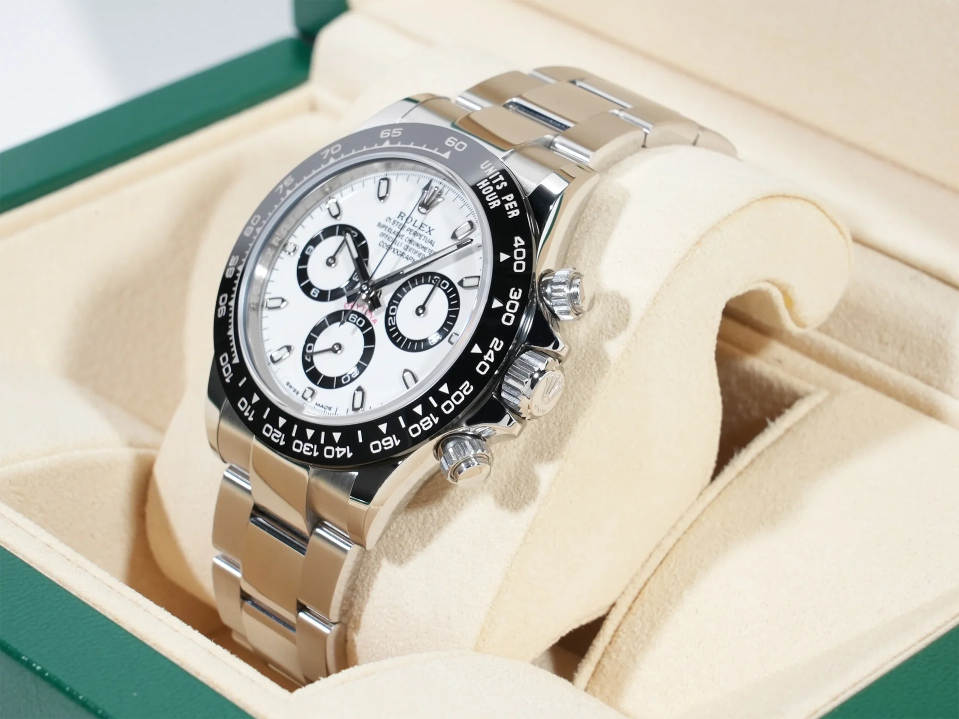 ロレックス デイトナ Ref.116500LN ステンレススチール ホワイト文字盤 - Image 4