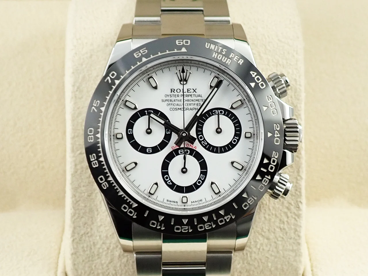 ロレックス デイトナ Ref.116500LN ステンレススチール ホワイト文字盤 - Image 2